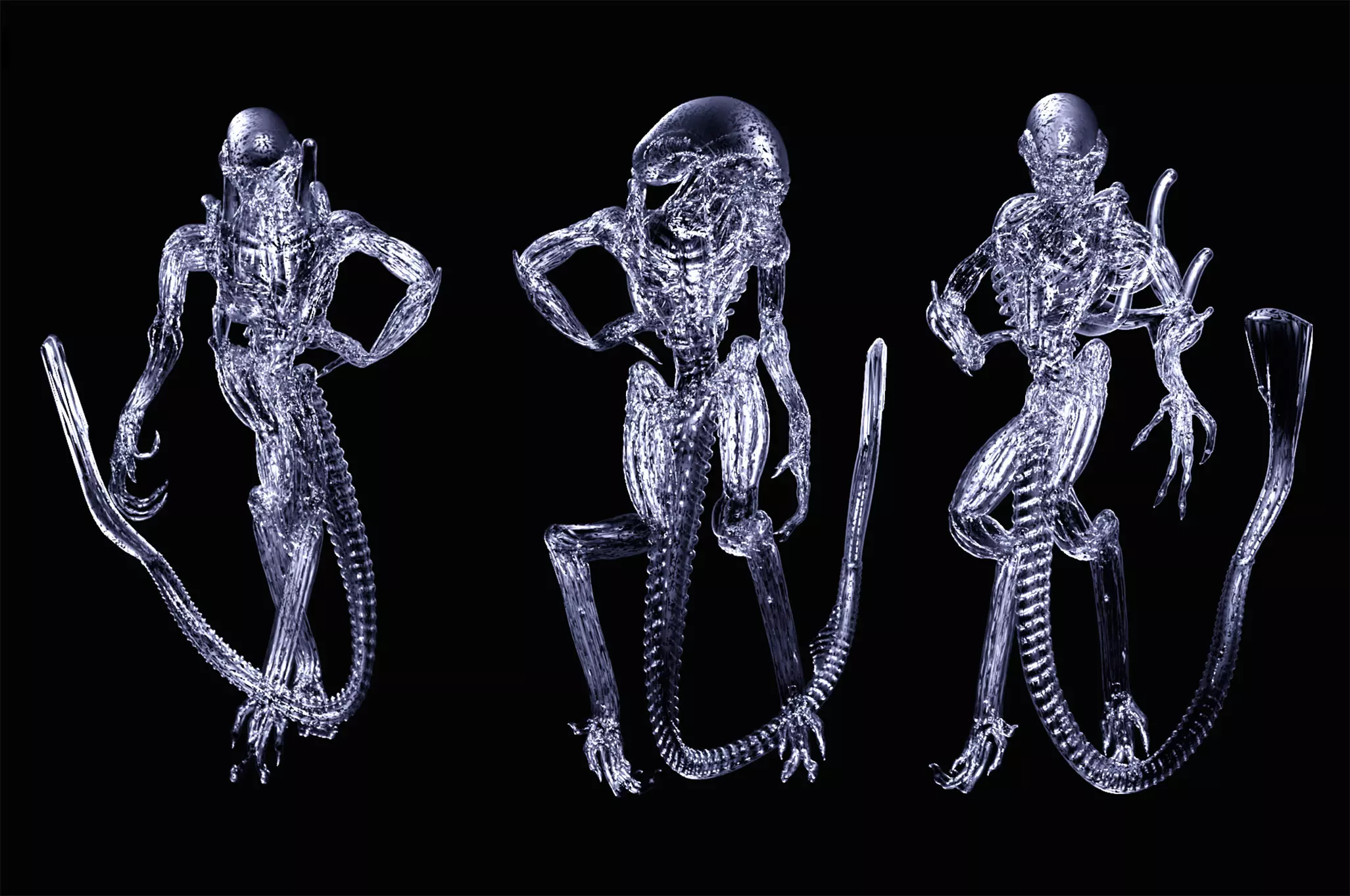 Aliens 3D models, 2018